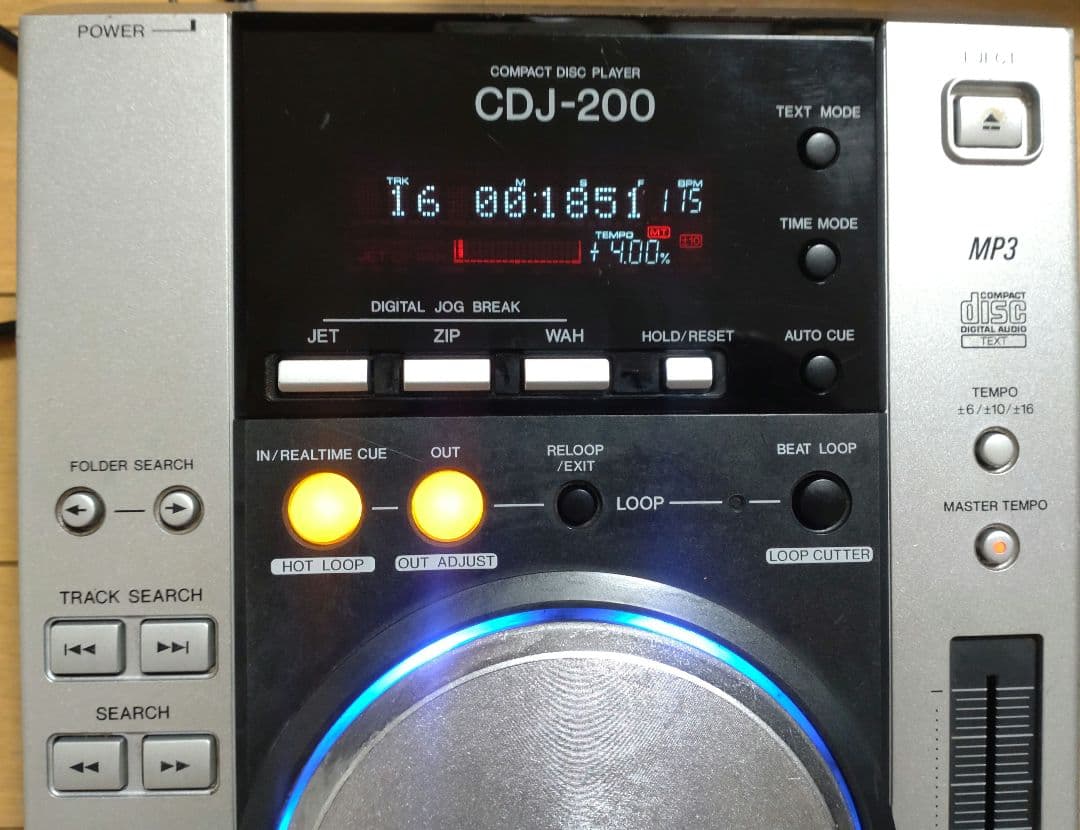 Pioneer CDJ-200　動作確認済み　送料込み　メンテ品