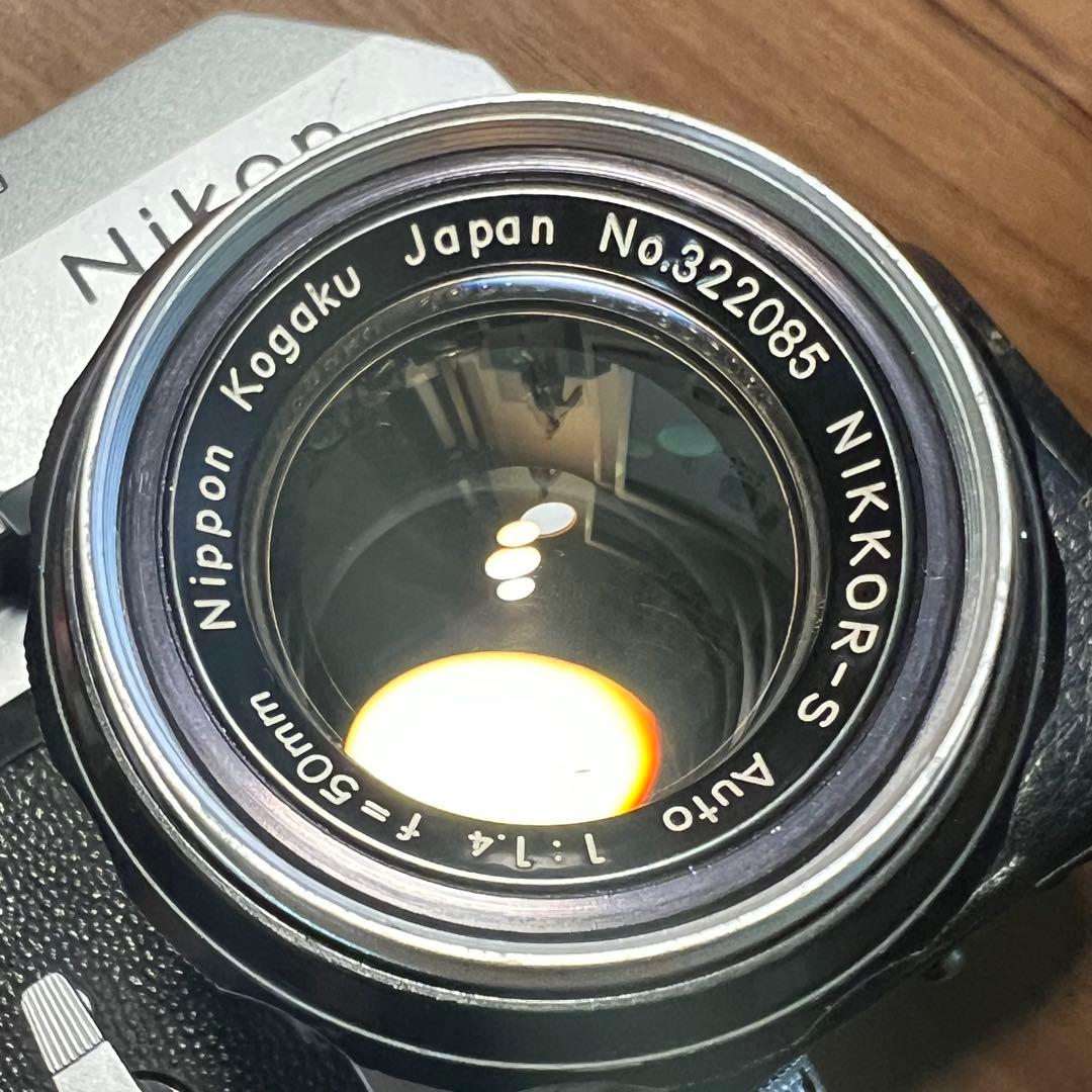 Nikon F フォトミック+Nikkorレンズ2本完動美品