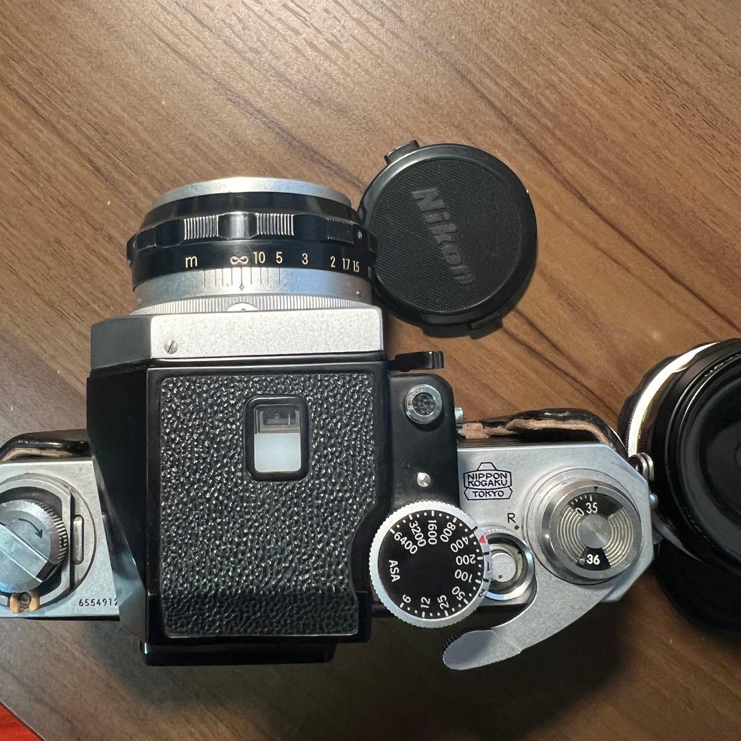 Nikon F フォトミック+Nikkorレンズ2本完動美品