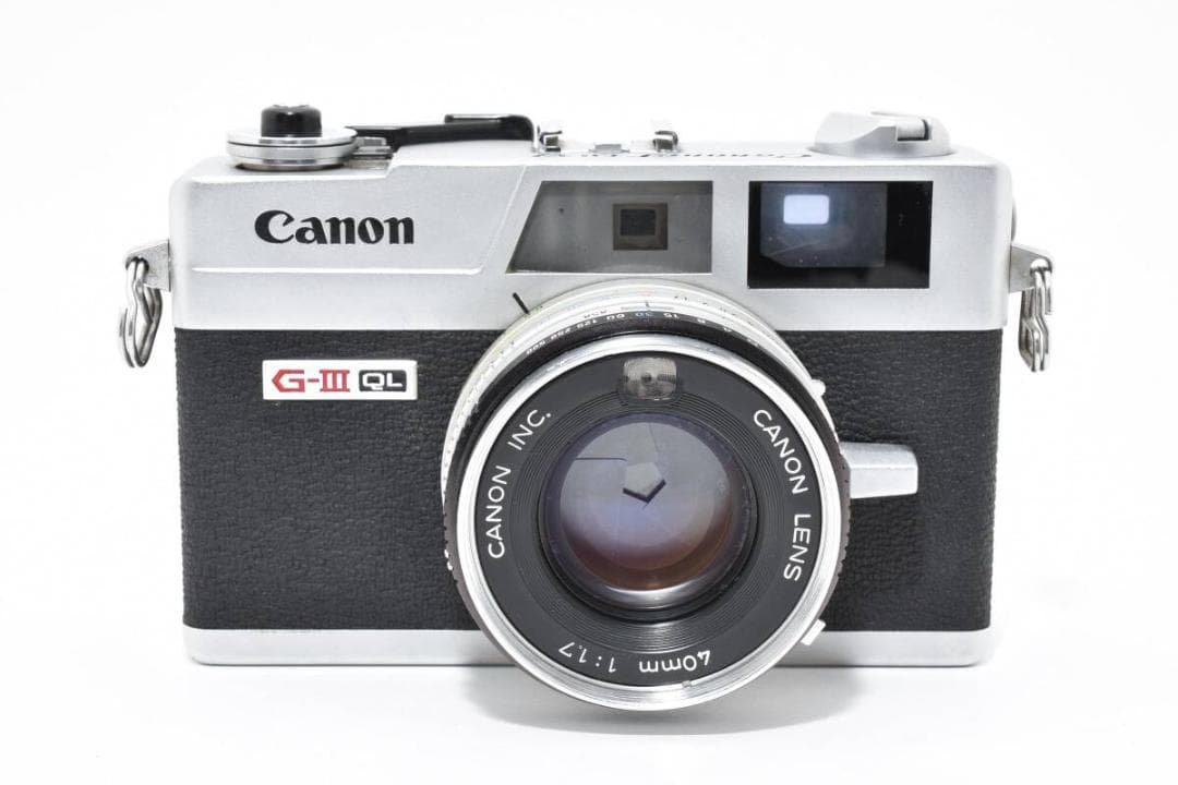 ★美品・露出計作動済★ Canonet QL17 G-iii シルバー #637