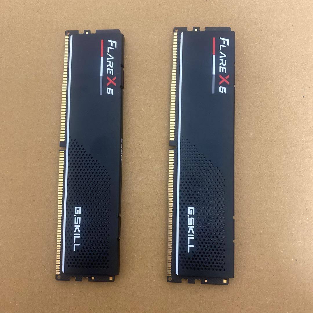 G.SKILL FLARE X5 DDR5 16GBx2 デヴリンR