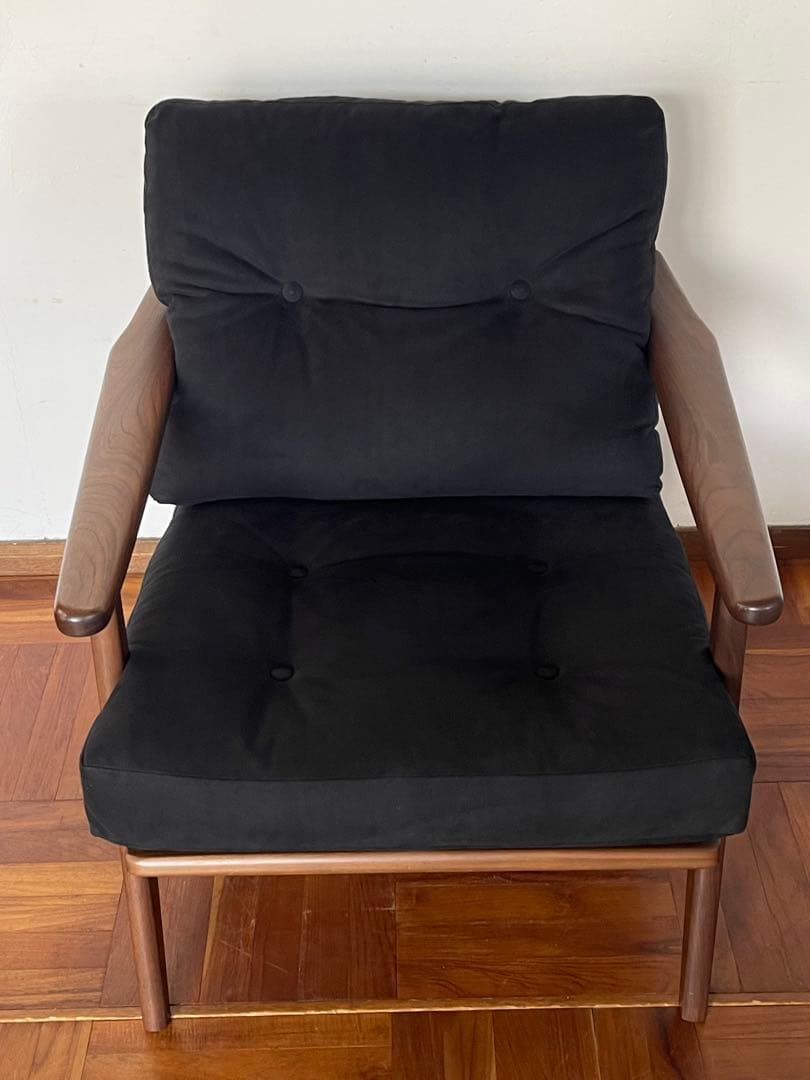 マルニ60 ウォールナット フレーム アームチェア 1シーター 1