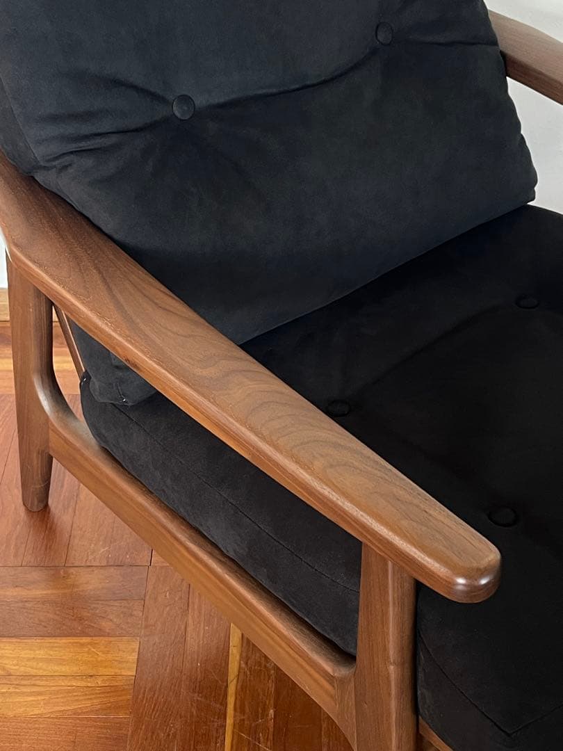 マルニ60 ウォールナット フレーム アームチェア 1シーター 1