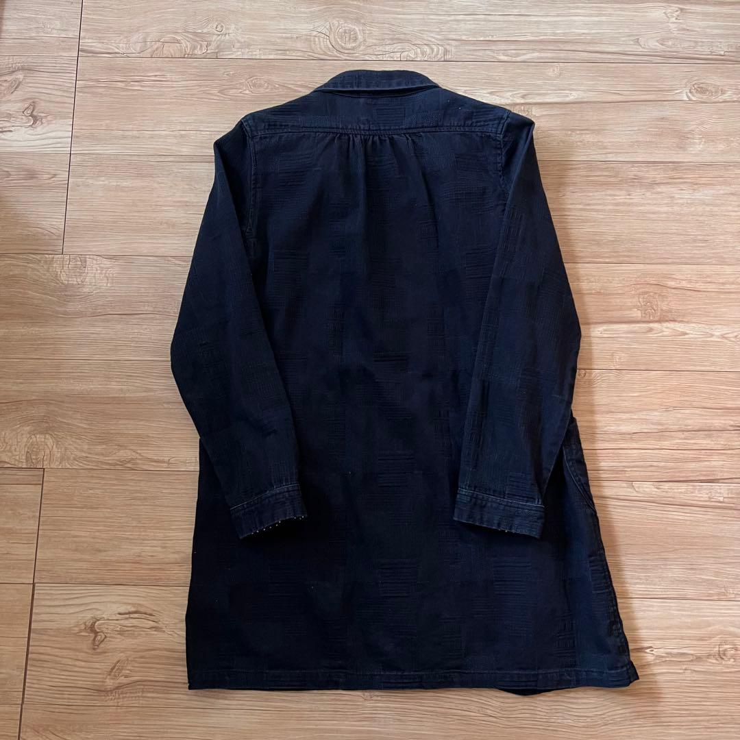 BlueTrickブルートリック 岡山デニム ドットワンピース インディゴ