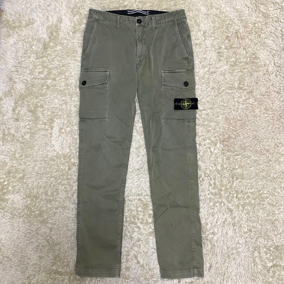 Stone  カーゴパンツ 7515318L カーキ