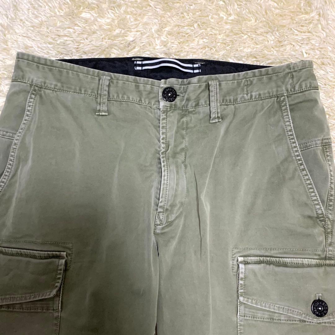Stone  カーゴパンツ 7515318L カーキ