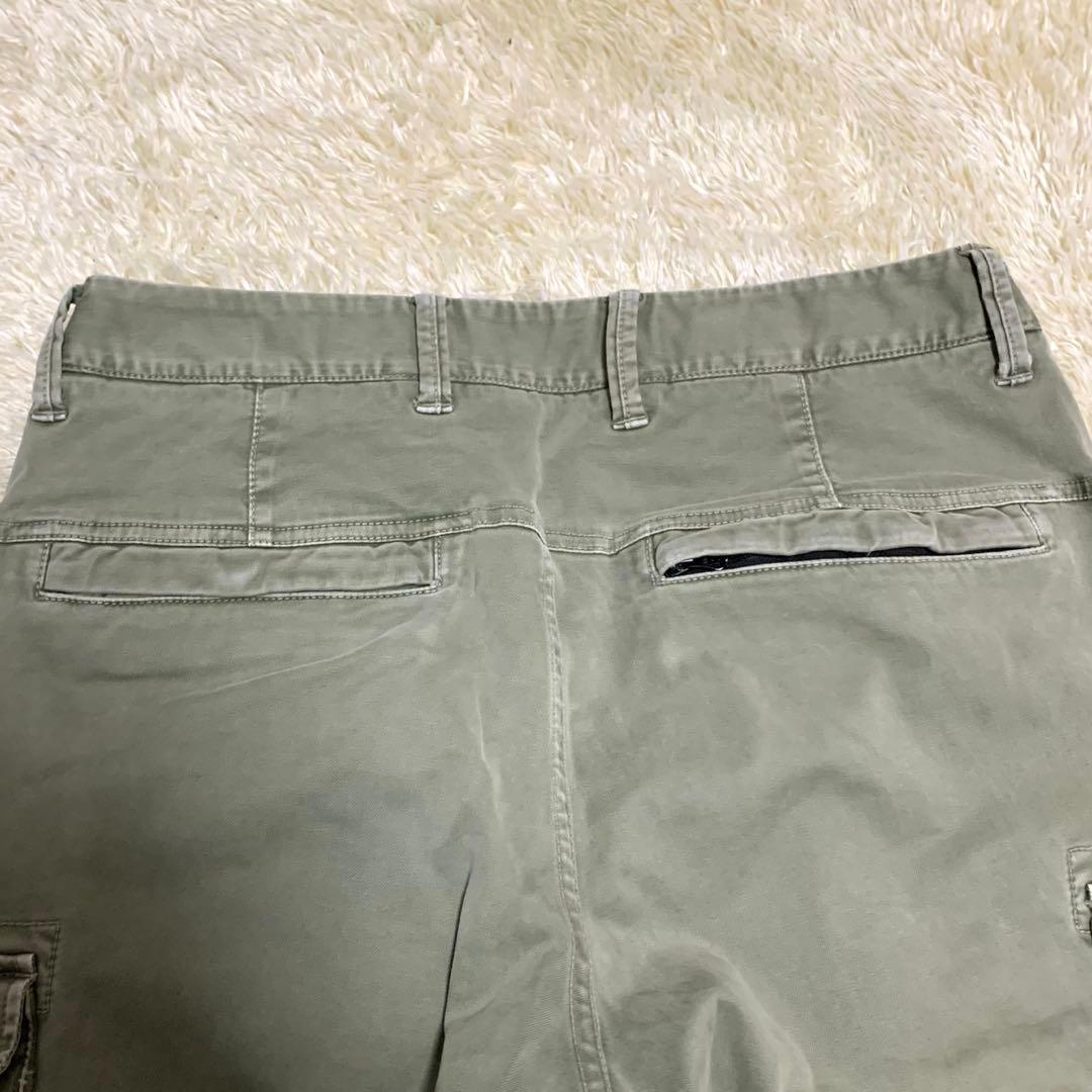 Stone  カーゴパンツ 7515318L カーキ