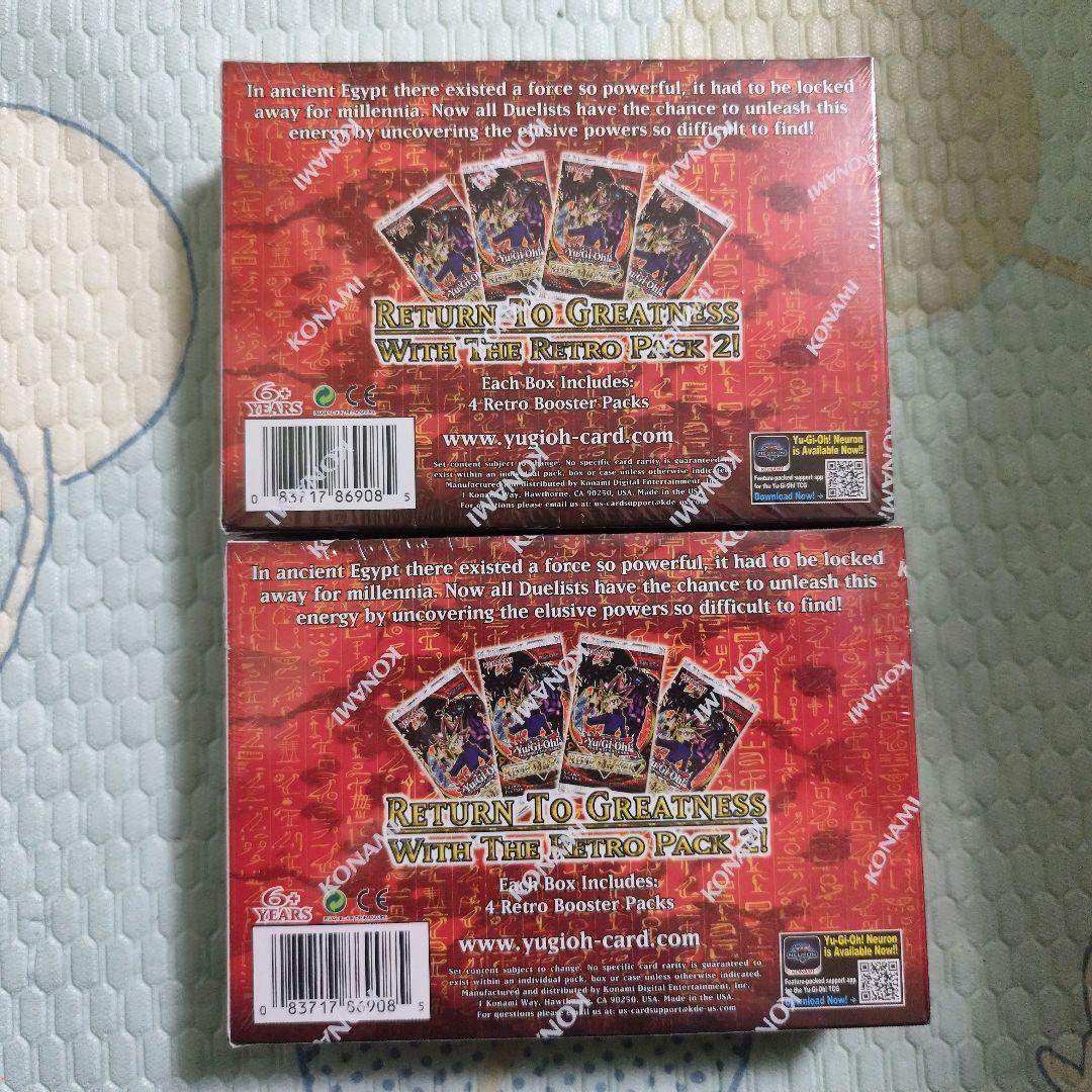 遊戯王 RETRO PACK 2 　北米版　未開封シュリンク付き