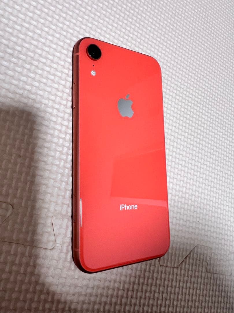iPhone XR 128GB コーラル 本体 SIMロック解除