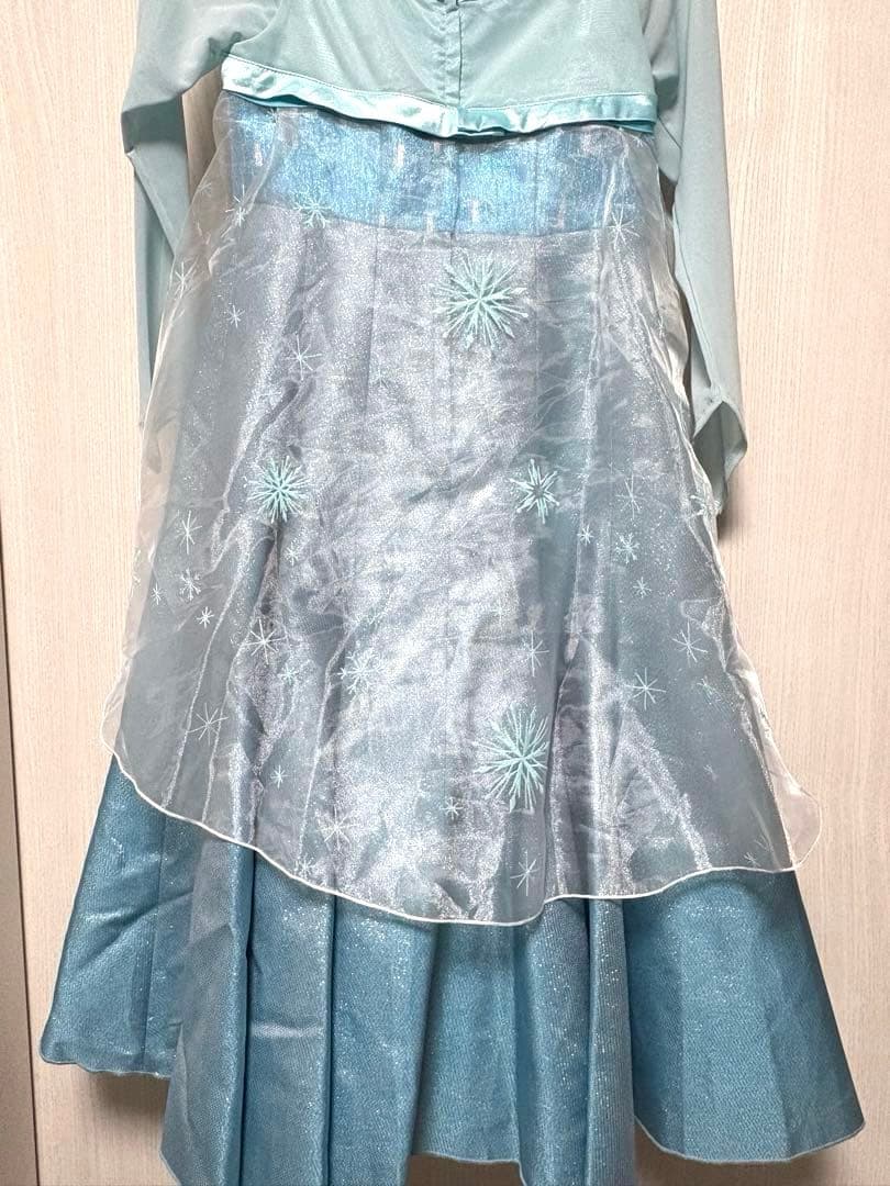 ディズニー　ビビディ・バビディ・ブティックドレス　アナと雪の女王　エルサ　120