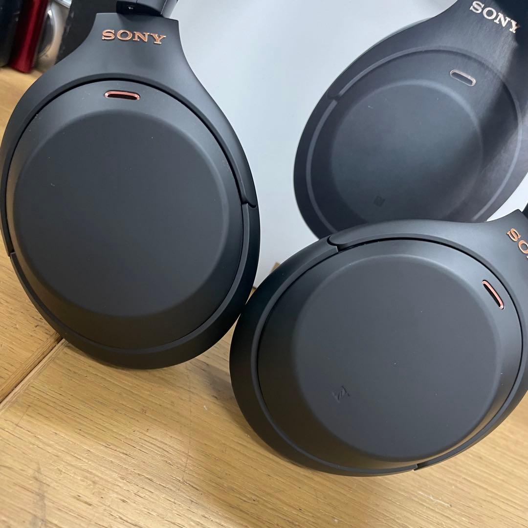美品 動作品 SONY WH-1000XM4 ブラック ワイヤレスヘッドホン