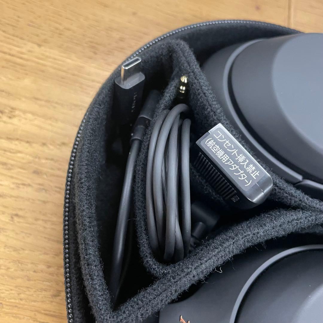 美品 動作品 SONY WH-1000XM4 ブラック ワイヤレスヘッドホン