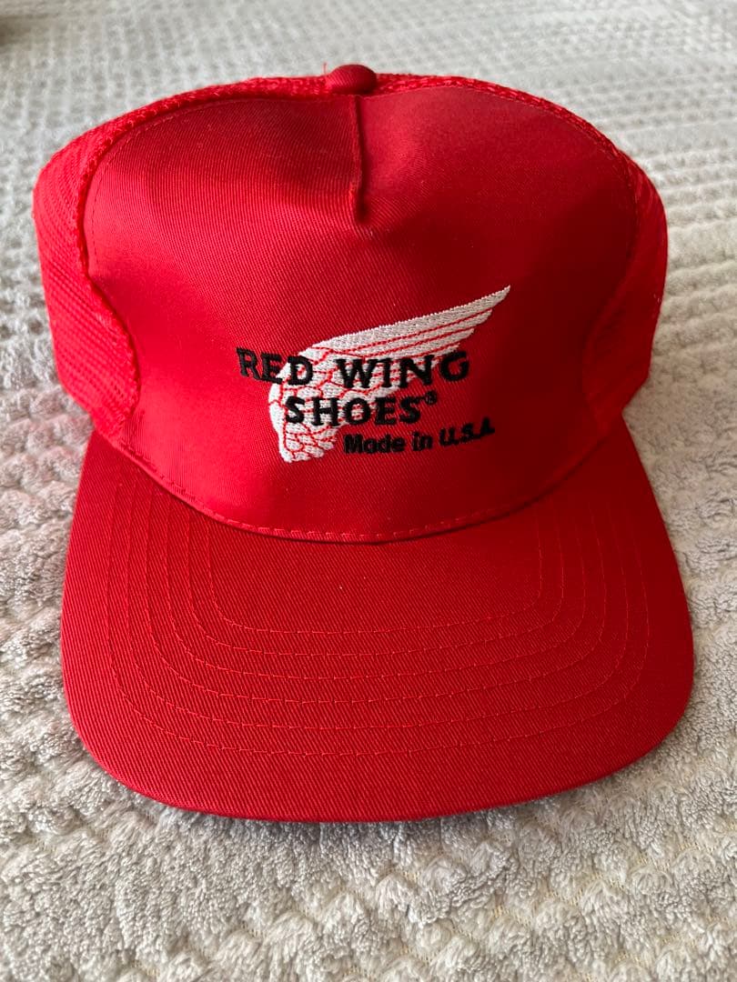 【デッドストック】90s新品未使用 レッドウィング メッシュキャップ