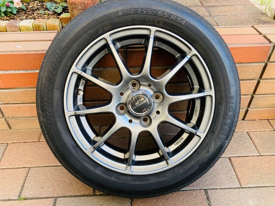 軽自動車用アルミホイール4本