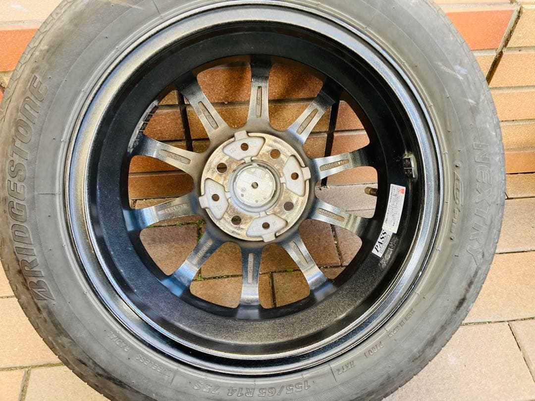 軽自動車用アルミホイール4本