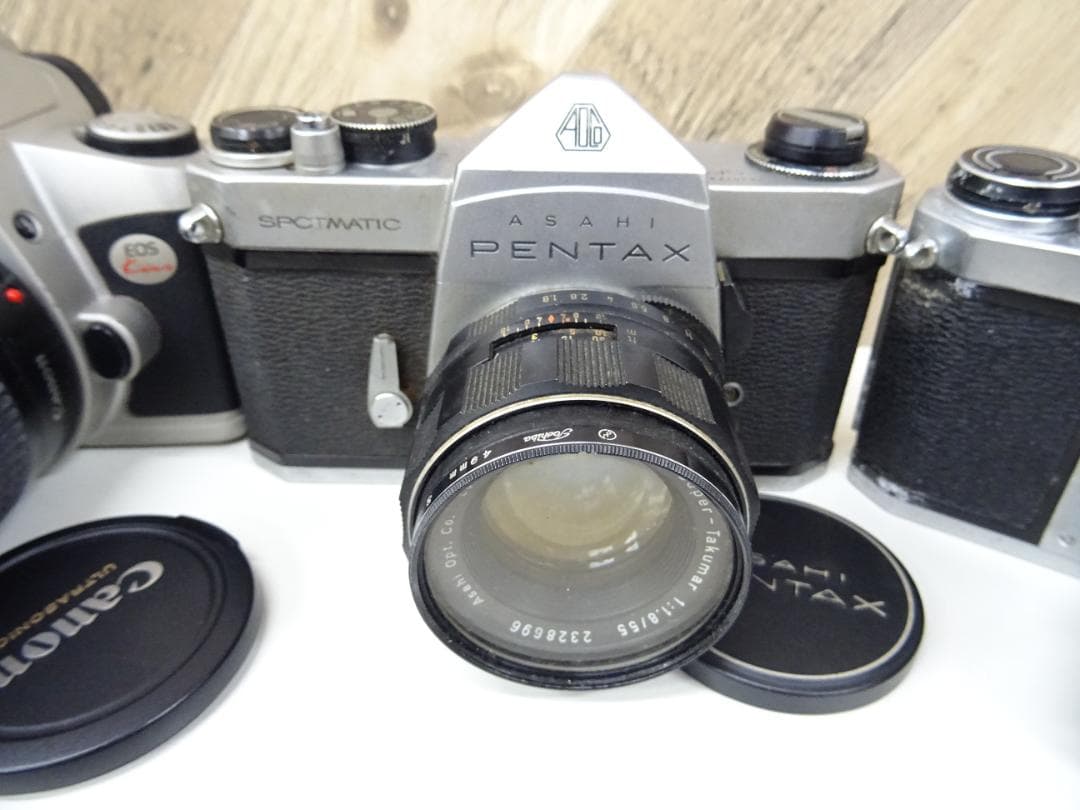 か*め様 静017 カメラ まとめ売り 7点 キャノン ペンタックス ミノルタ