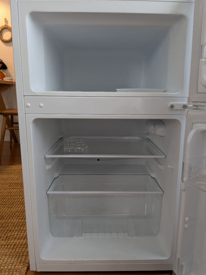 maxzen 2ドア冷蔵庫 90L