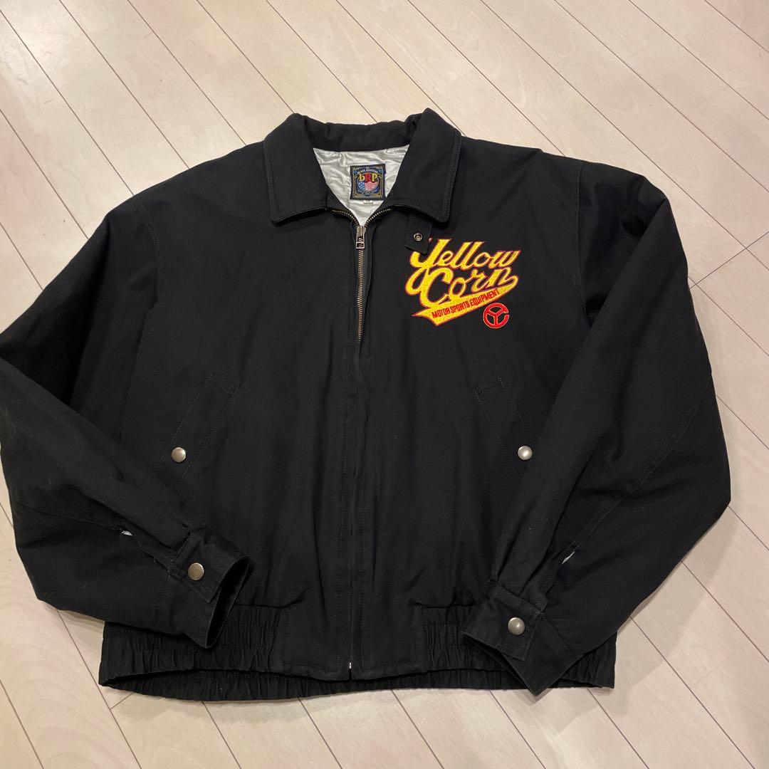 美品❤️Yellow Corn ヴィンテージ　ブラックジャケット 希少　M 防寒