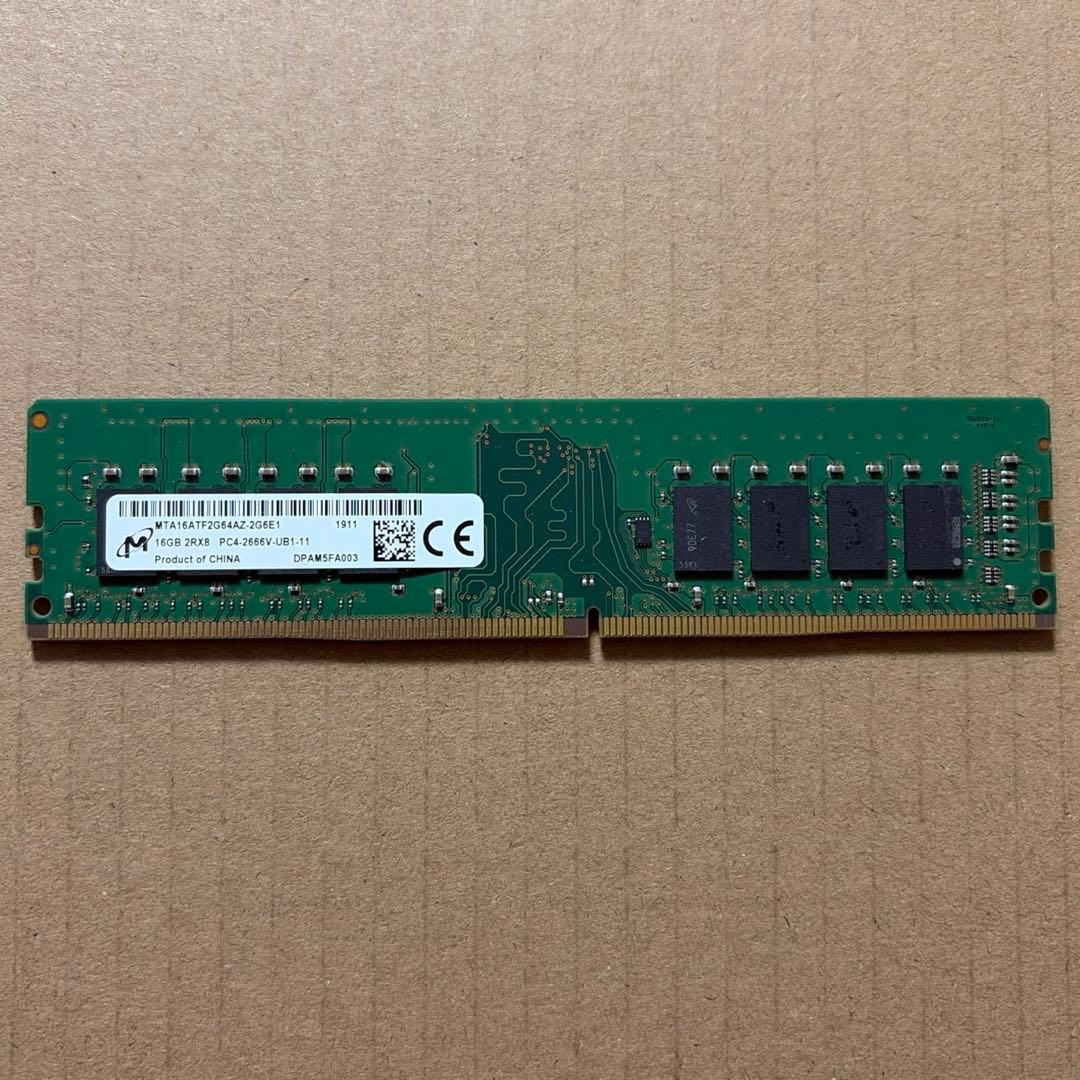 [18] デスクトップ PC メモリ16GB DDR4 2666