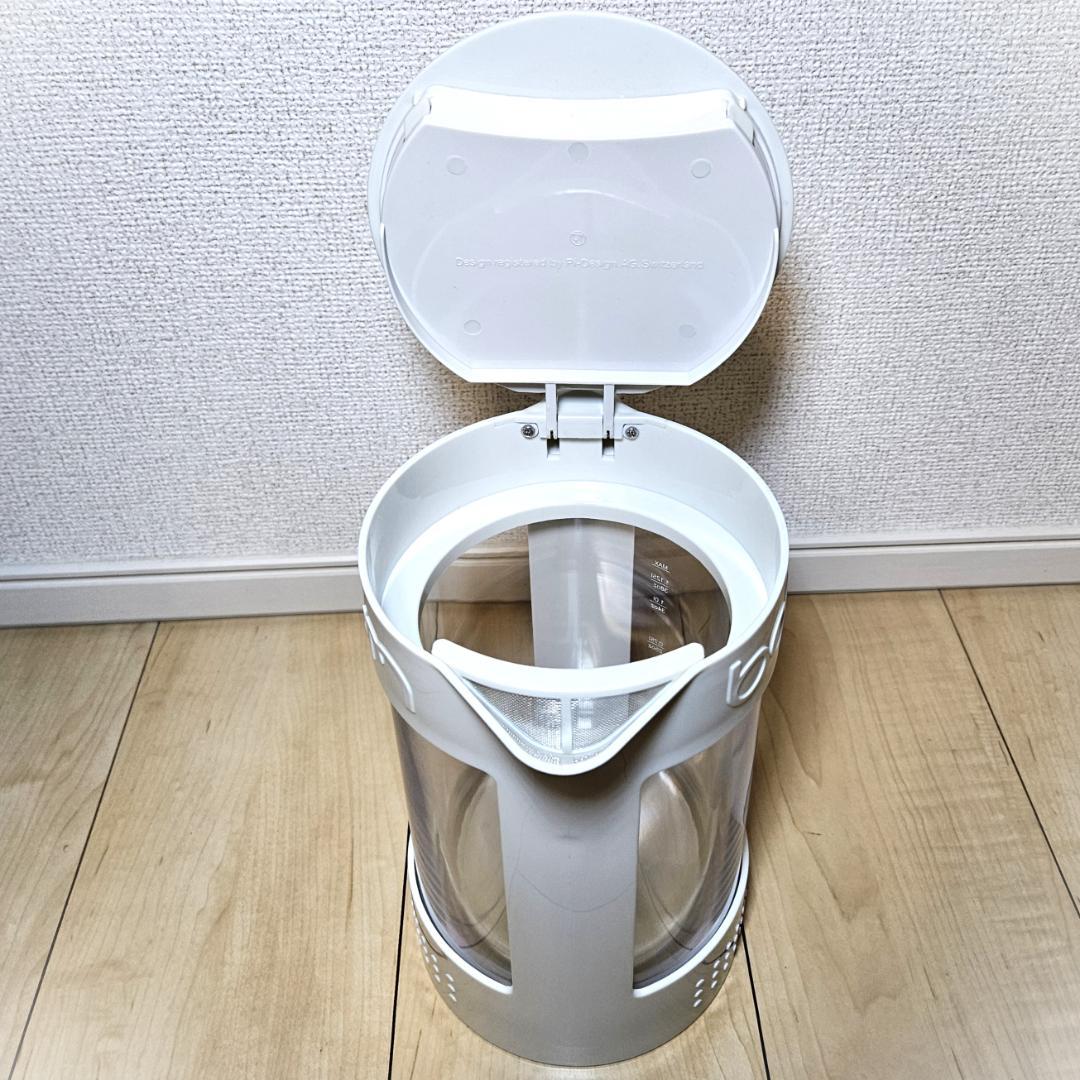 希少 ボダム BODUM 電気ケトル 1100ml ホワイト 11659-913