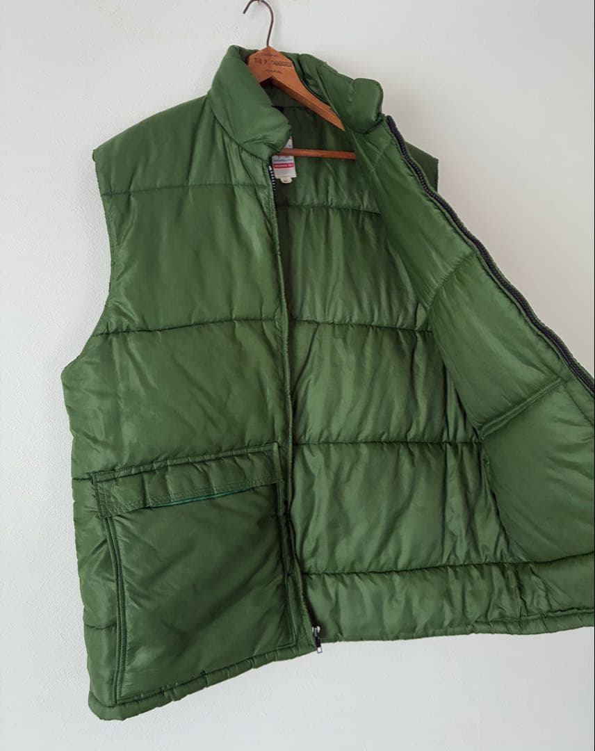 70's 80's Frostline kit ダウンベスト　リップストップ