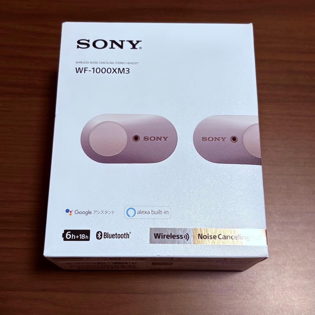 【美品】SONY WF-1000XM3 ＆ 専用カバー付き