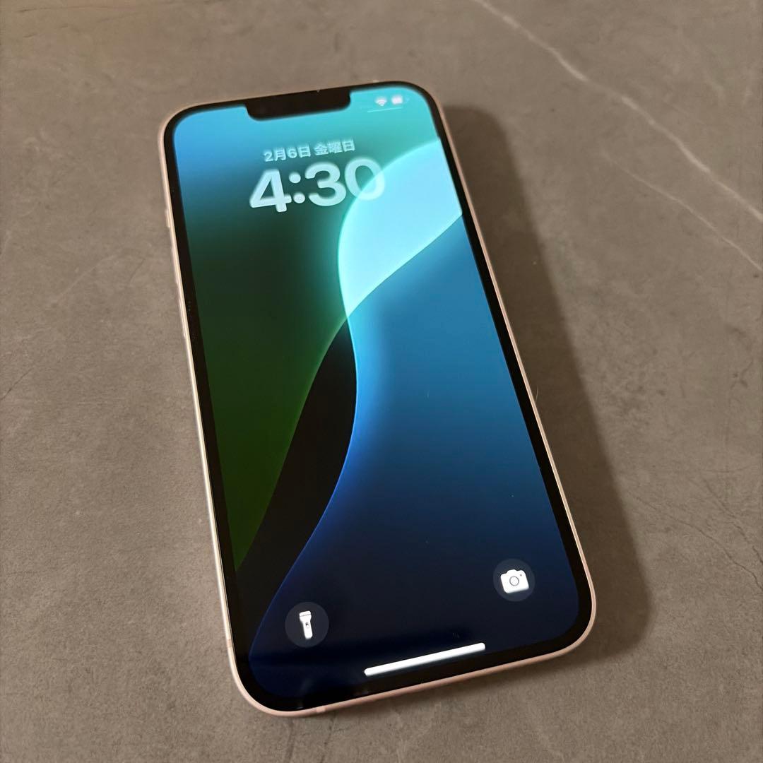 iPhone13 128G 本体　ピンク