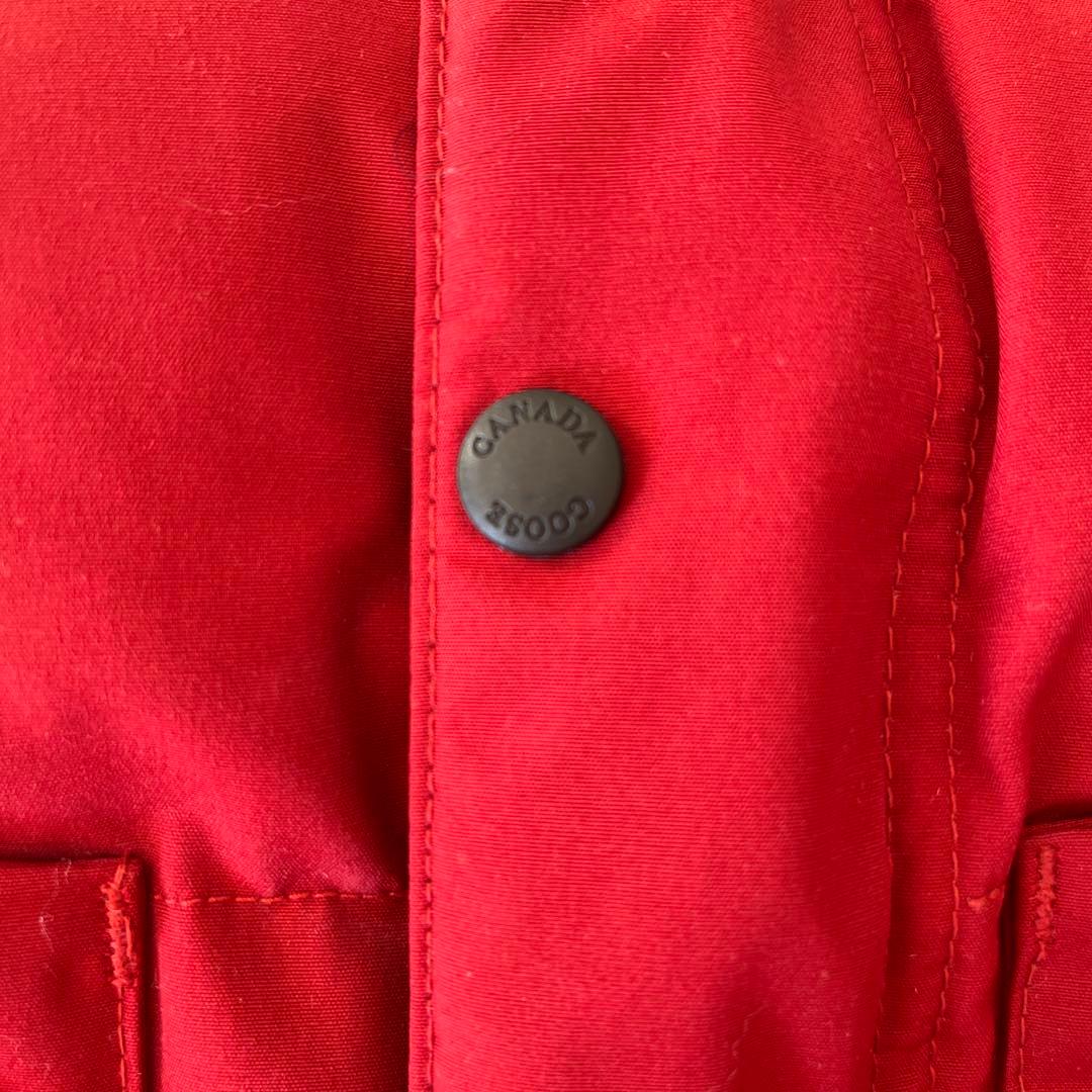 フリークスストア別注　カナダグース 赤 ダウンベスト S