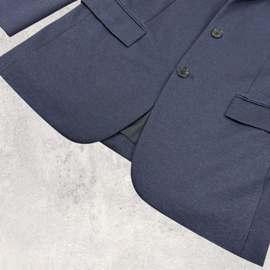 ブラックレーベルクレストブリッジ ジャケット ストレッチ　洗えるL ネイビー