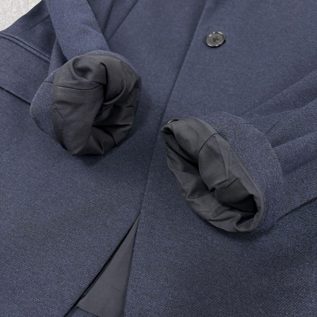 ブラックレーベルクレストブリッジ ジャケット ストレッチ　洗えるL ネイビー