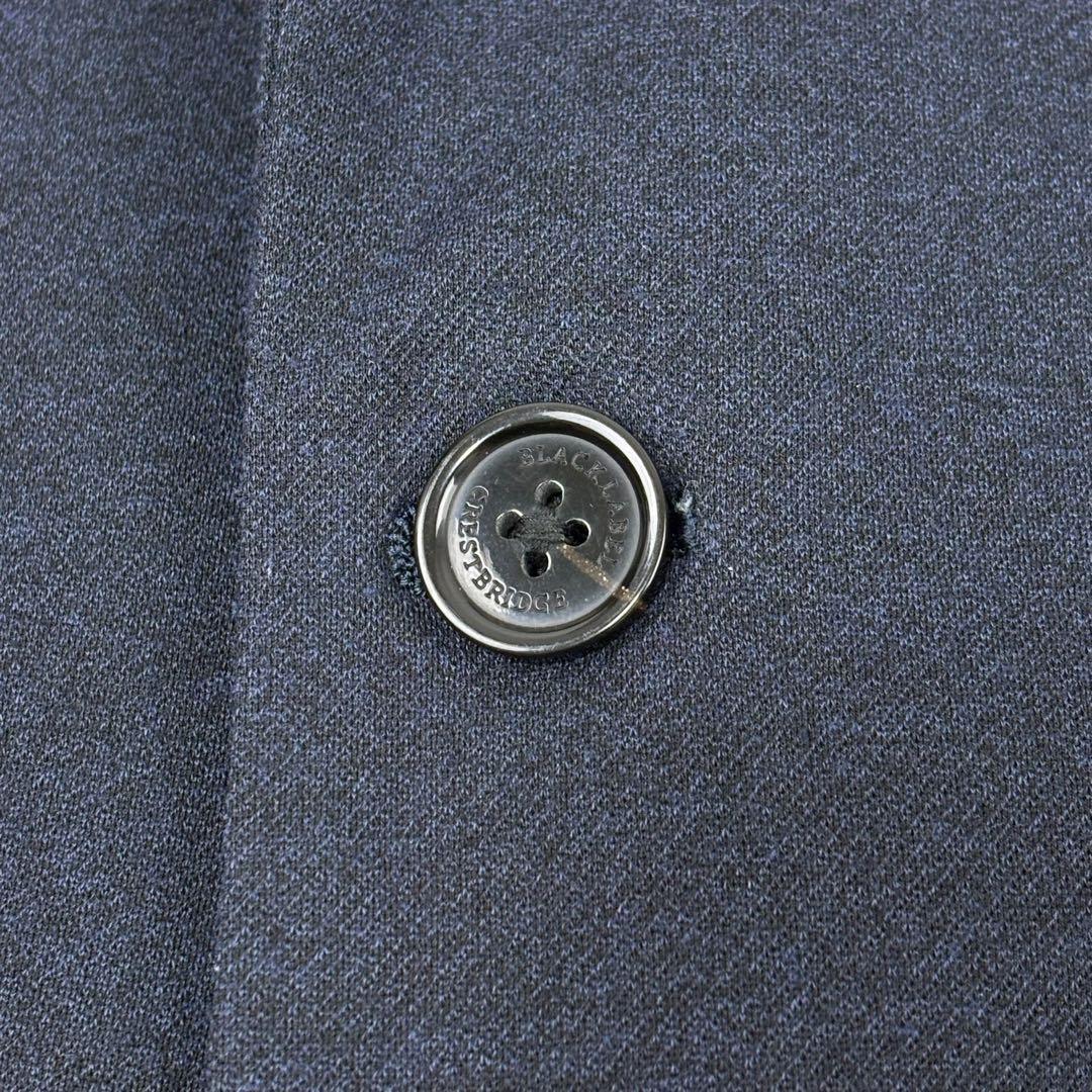 ブラックレーベルクレストブリッジ ジャケット ストレッチ　洗えるL ネイビー