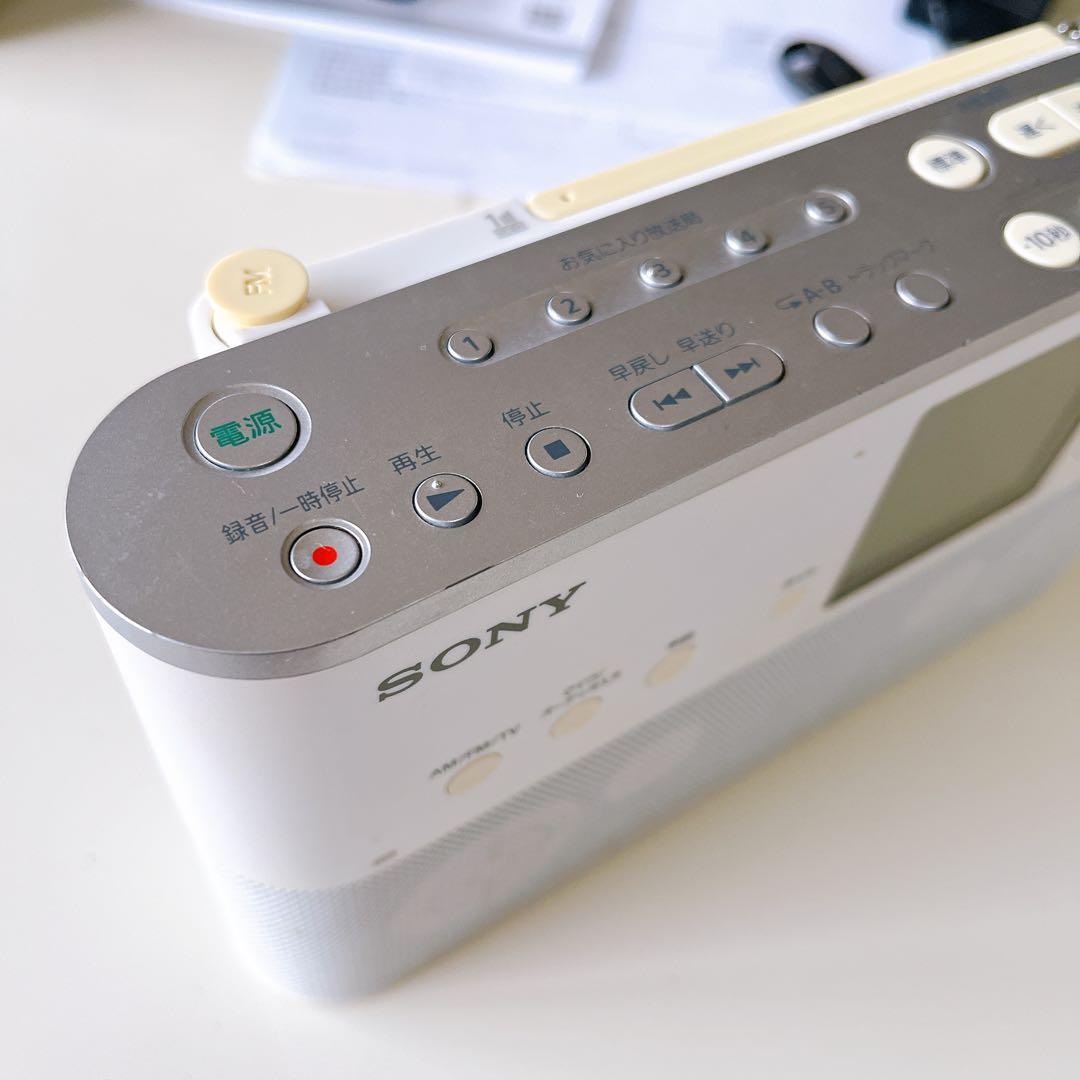 SONY ポータブルラジオ ICZ-R250TV