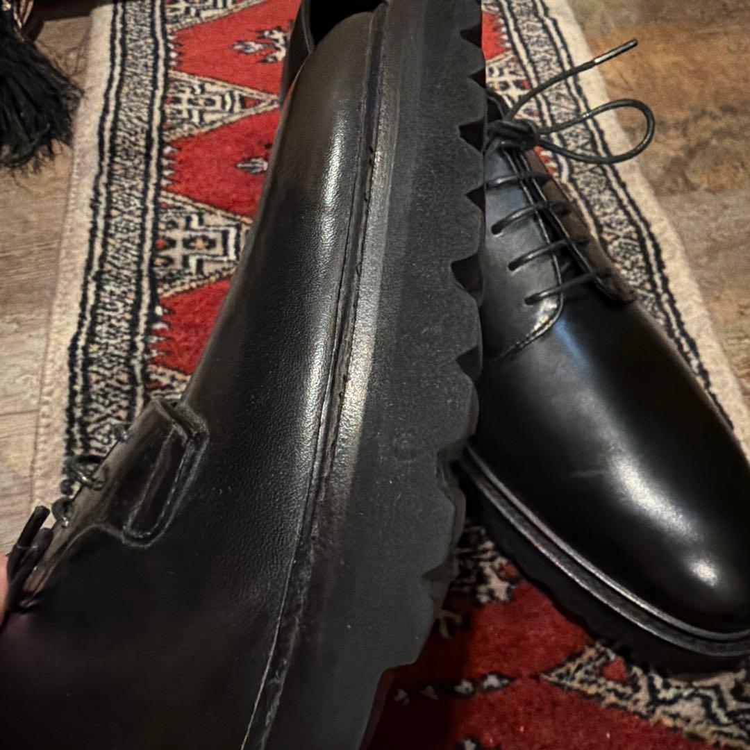 ハンドメイドグッドイヤー厚底ドレス　9インチ　新品未使用