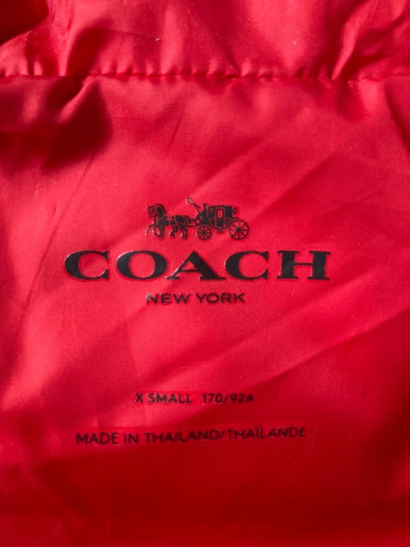 コーチ　ダウンジャケット