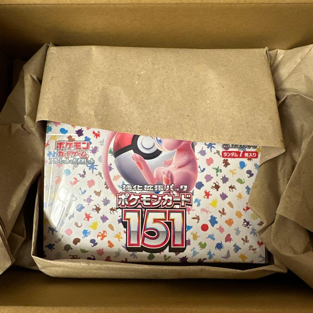 フ*ガ様 ポケモンカード151ボックス　シュリンク付き
