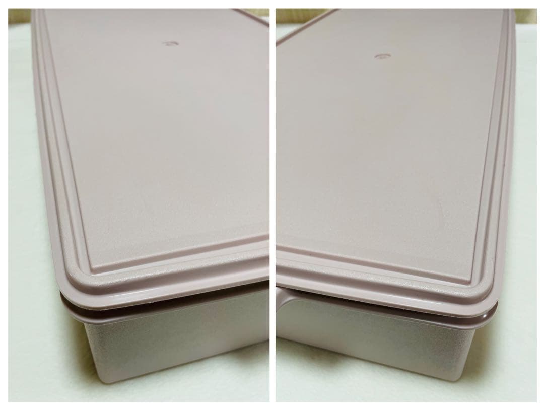 美品/4個セット/タッパーウェア/ロングスーパーケース/ピンク/収納/衣装ケース