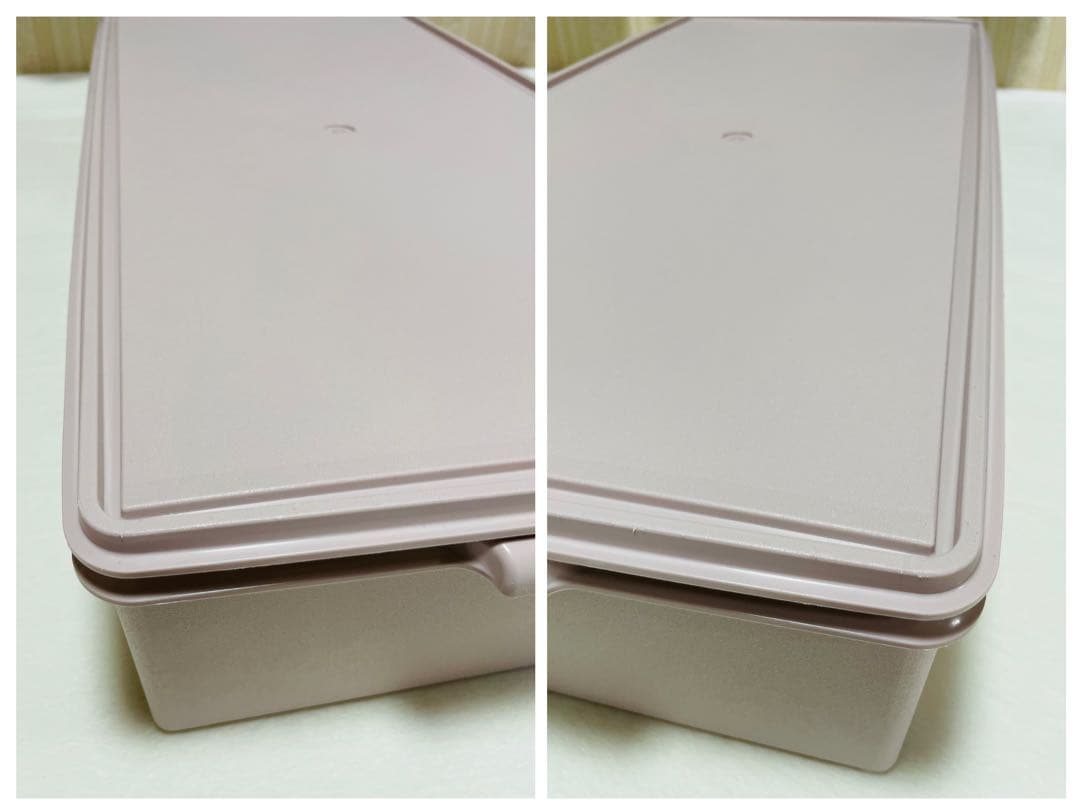 美品/4個セット/タッパーウェア/ロングスーパーケース/ピンク/収納/衣装ケース