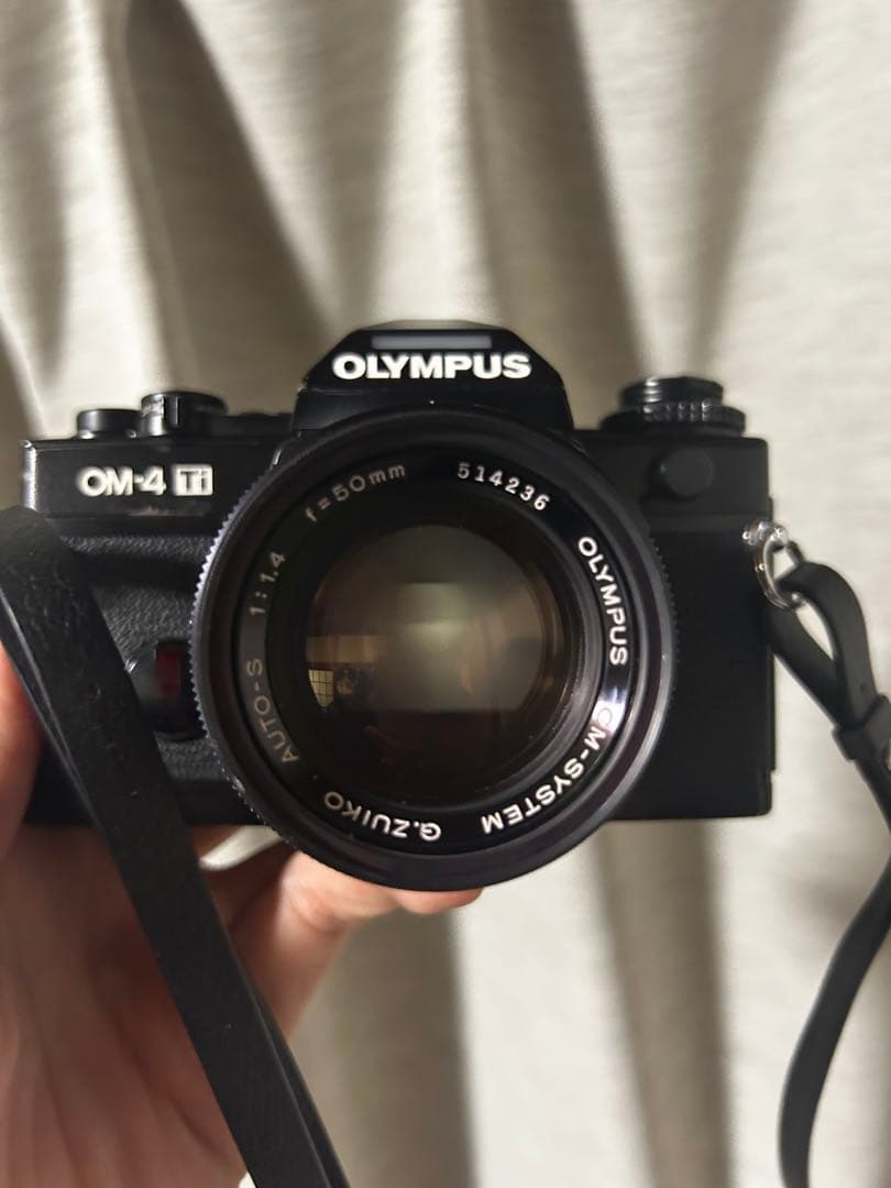 【美品】オリンパスOM4Tiブラック￼+ZUIKO 50mm F1.4 他