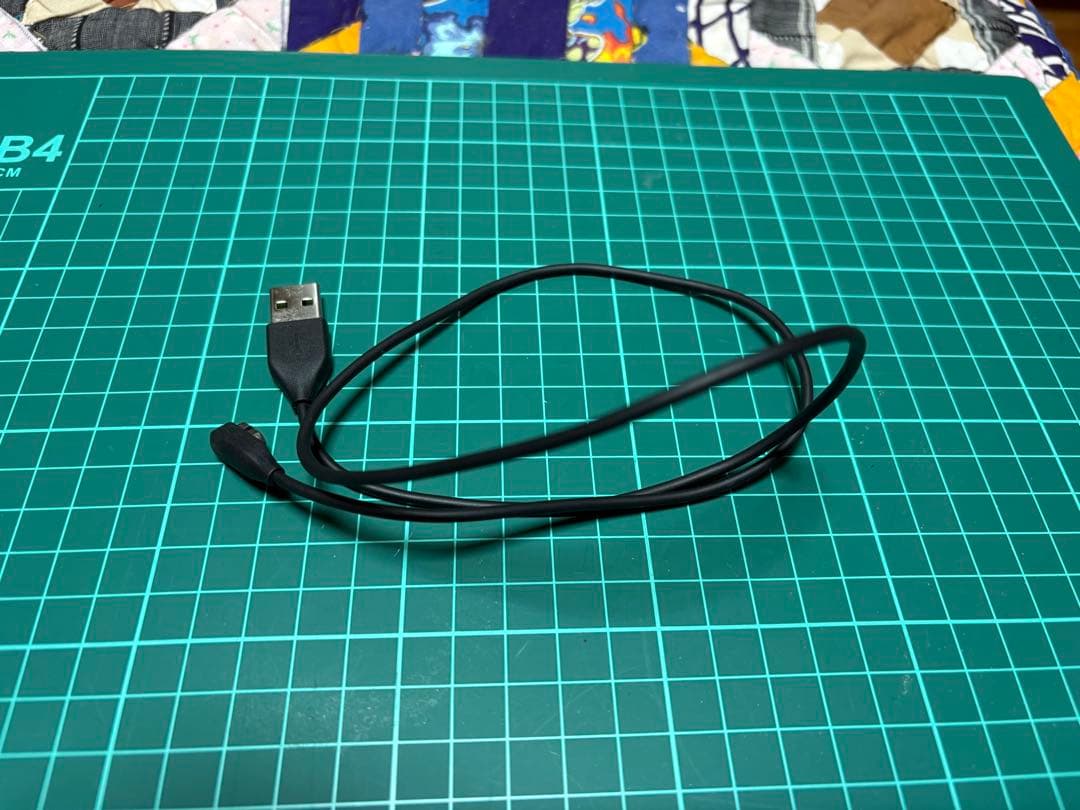 SHOKZ OPENRUN MINI Black骨伝導イヤホン 本体充電ケーブル