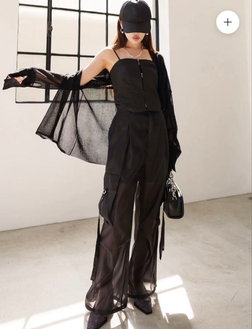 glamlips シアーカーゴパンツ 新品未使用品