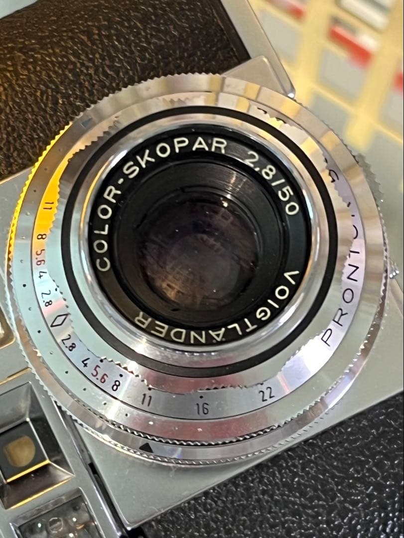 フィルムカメラ VITOMATIC IIa COLOR-SKOPAR 2.8/50