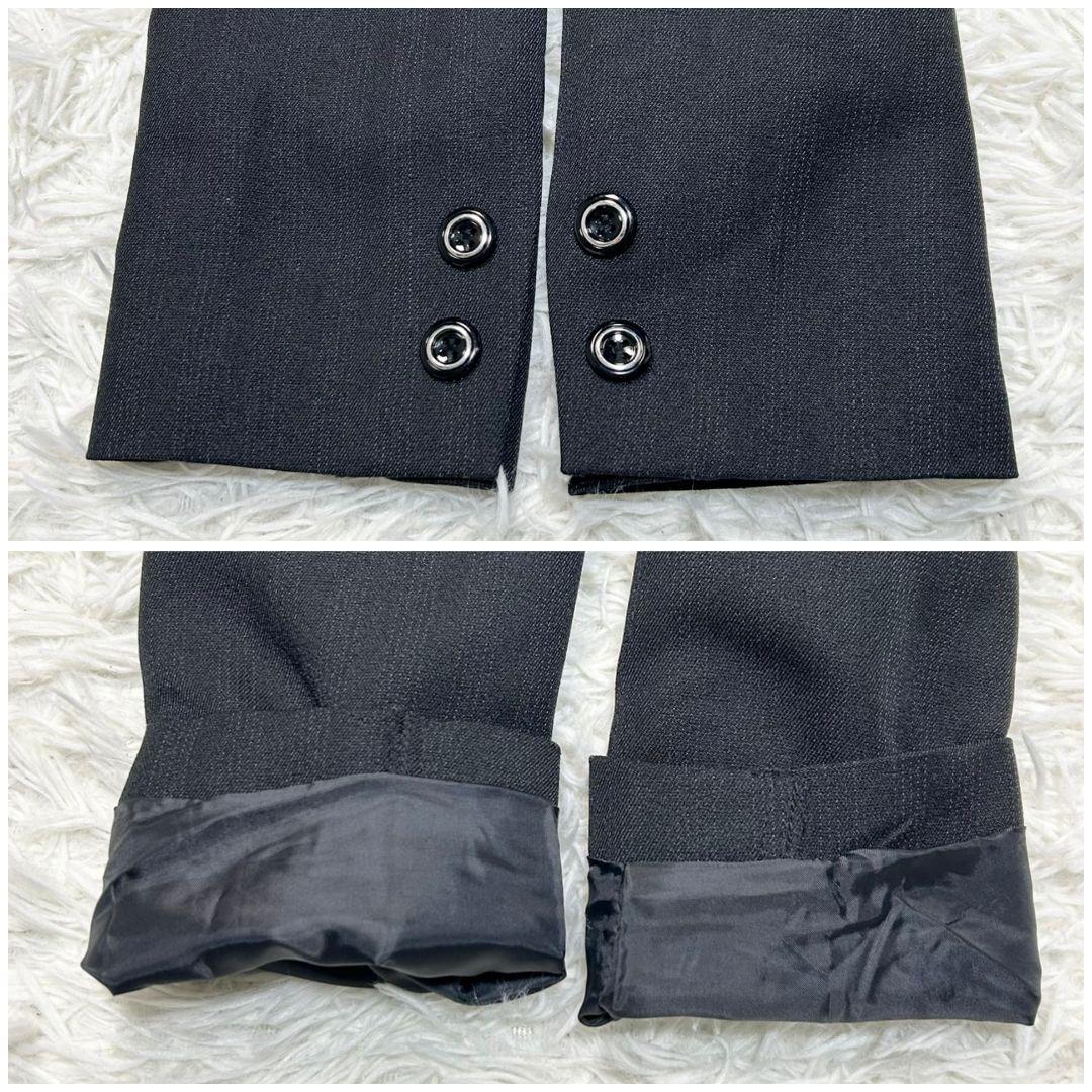 【美品】ミチコロンドン フォーマル スーツ キッズ 150 ブラック 卒服