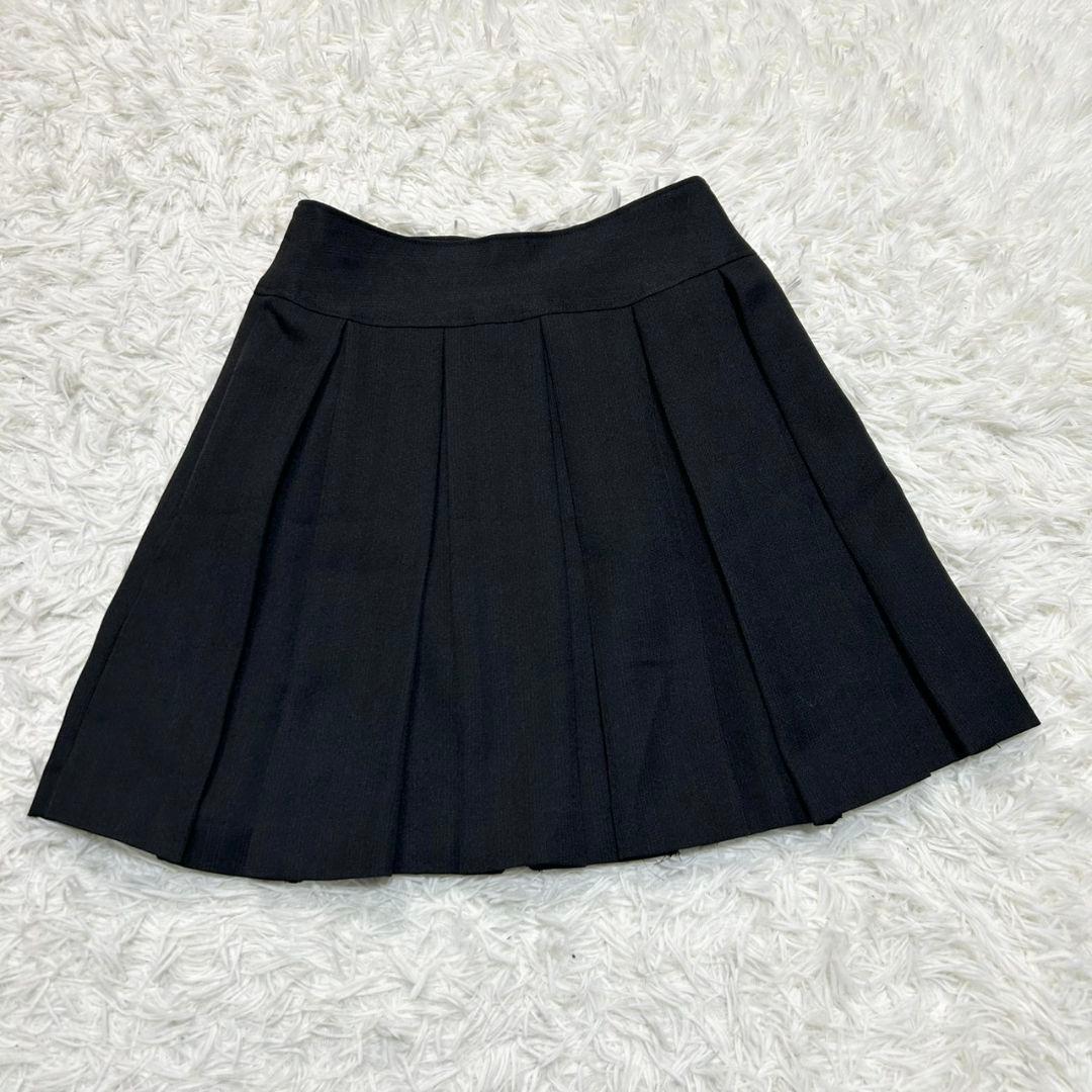 【美品】ミチコロンドン フォーマル スーツ キッズ 150 ブラック 卒服