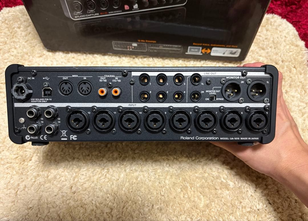 DTM・DAW Roland STUDIO-CAPTURE UA-1610