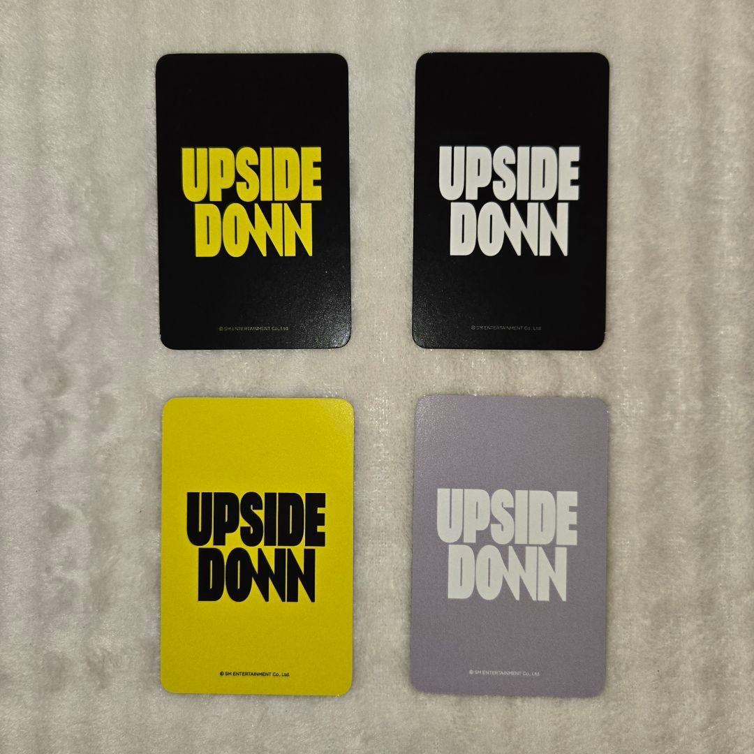 チャニョル UPSIDE DOWN WITHMUU 特典トレカ 4枚セット
