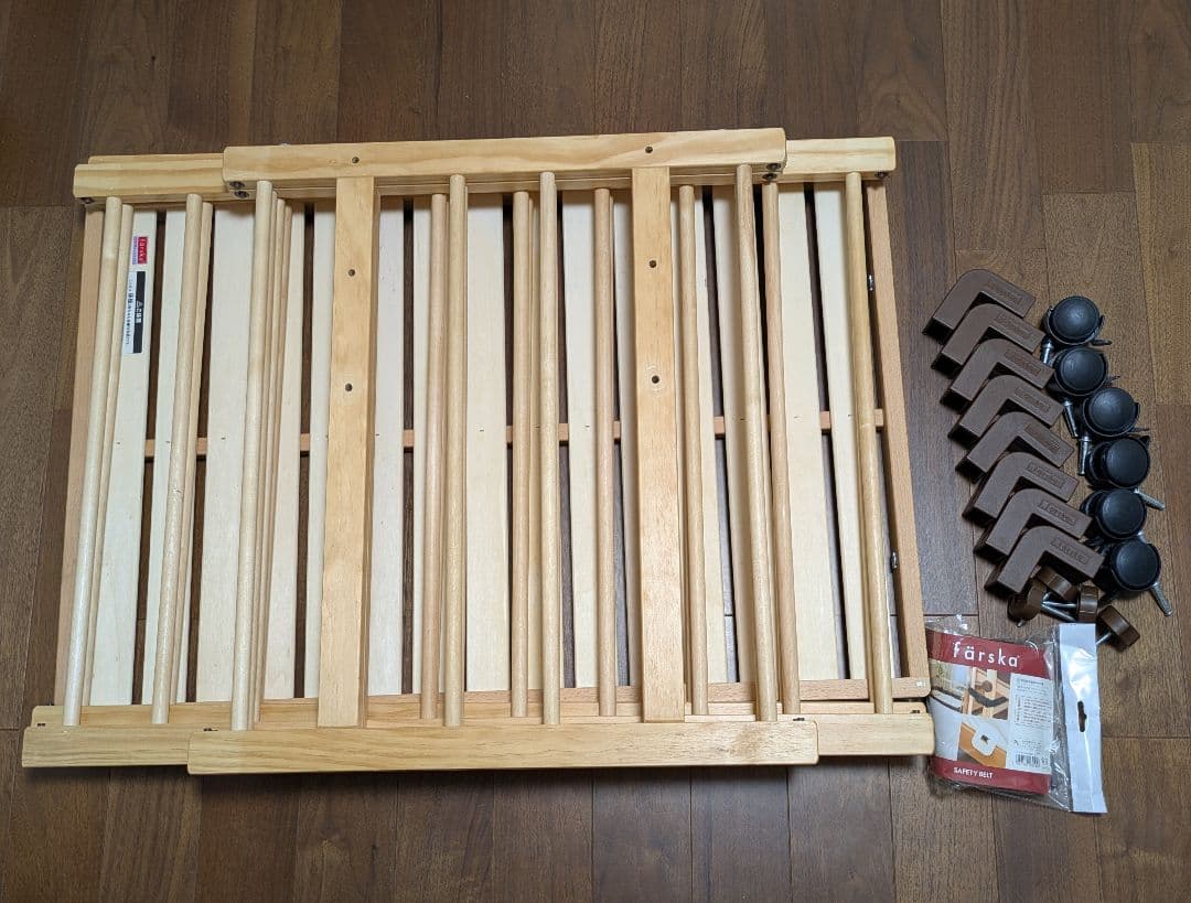 【11/9までお値引き中】ファルスカ ミニジョイントベッド ネオ ナチュラル