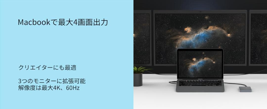 Belkin 11-in-1 USB-C ドッキングステーション 4K対応