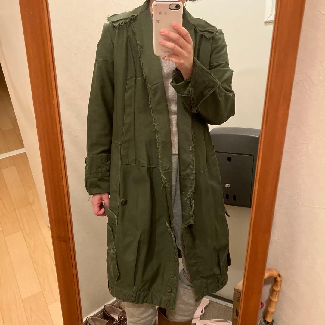 【美品】リメイクミリタリージャケット