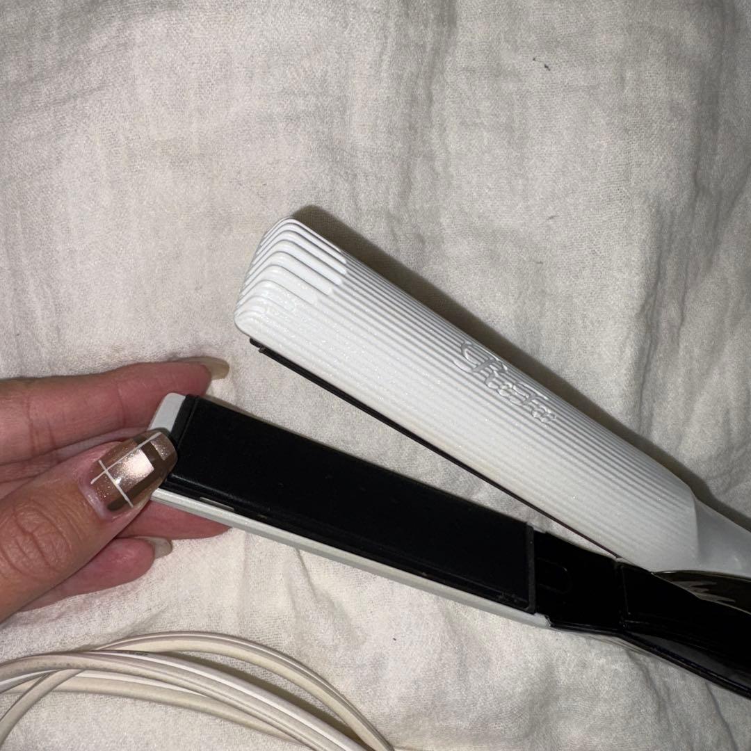 ReFa ストレートヘアアイロン ホワイト/ブラック