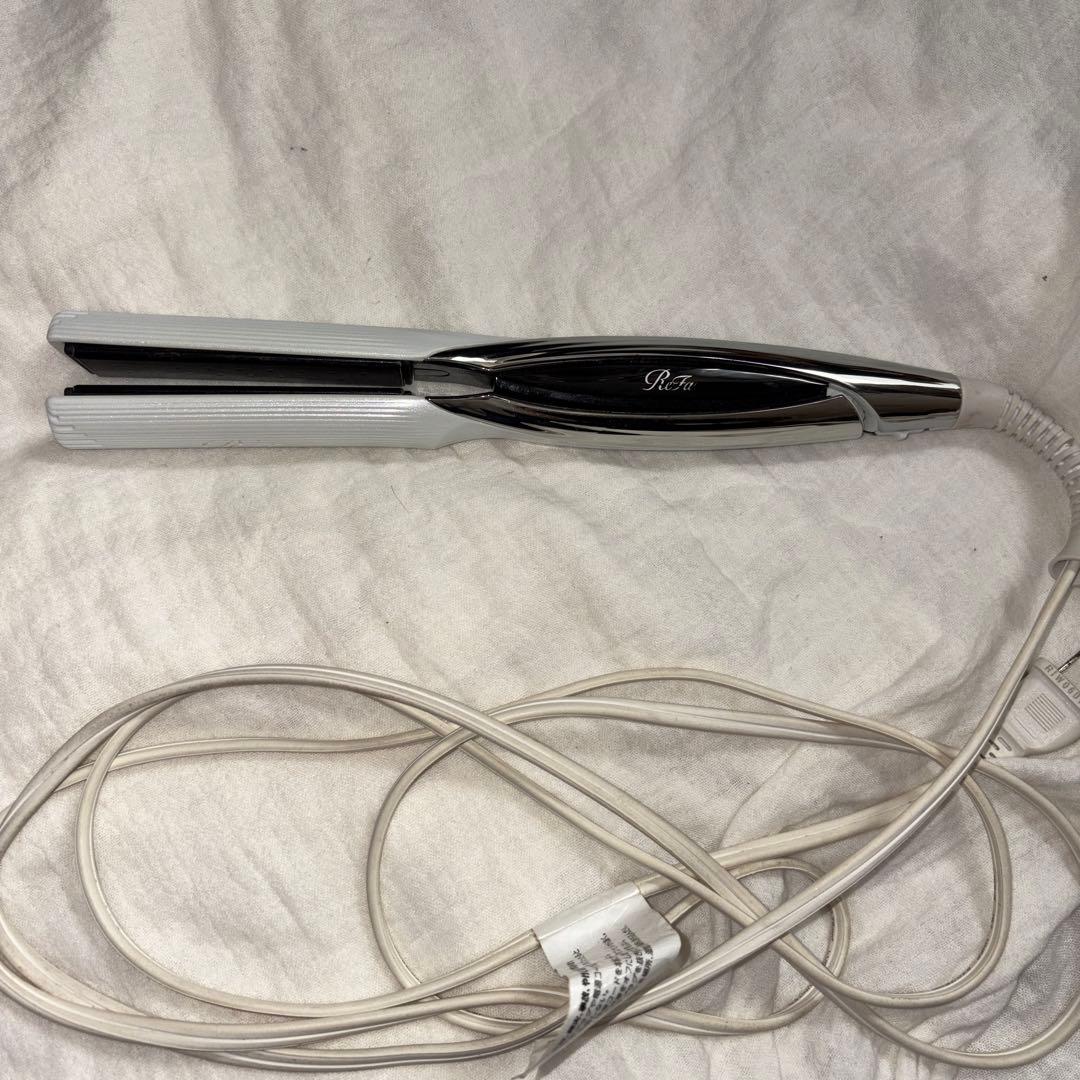 ReFa ストレートヘアアイロン ホワイト/ブラック